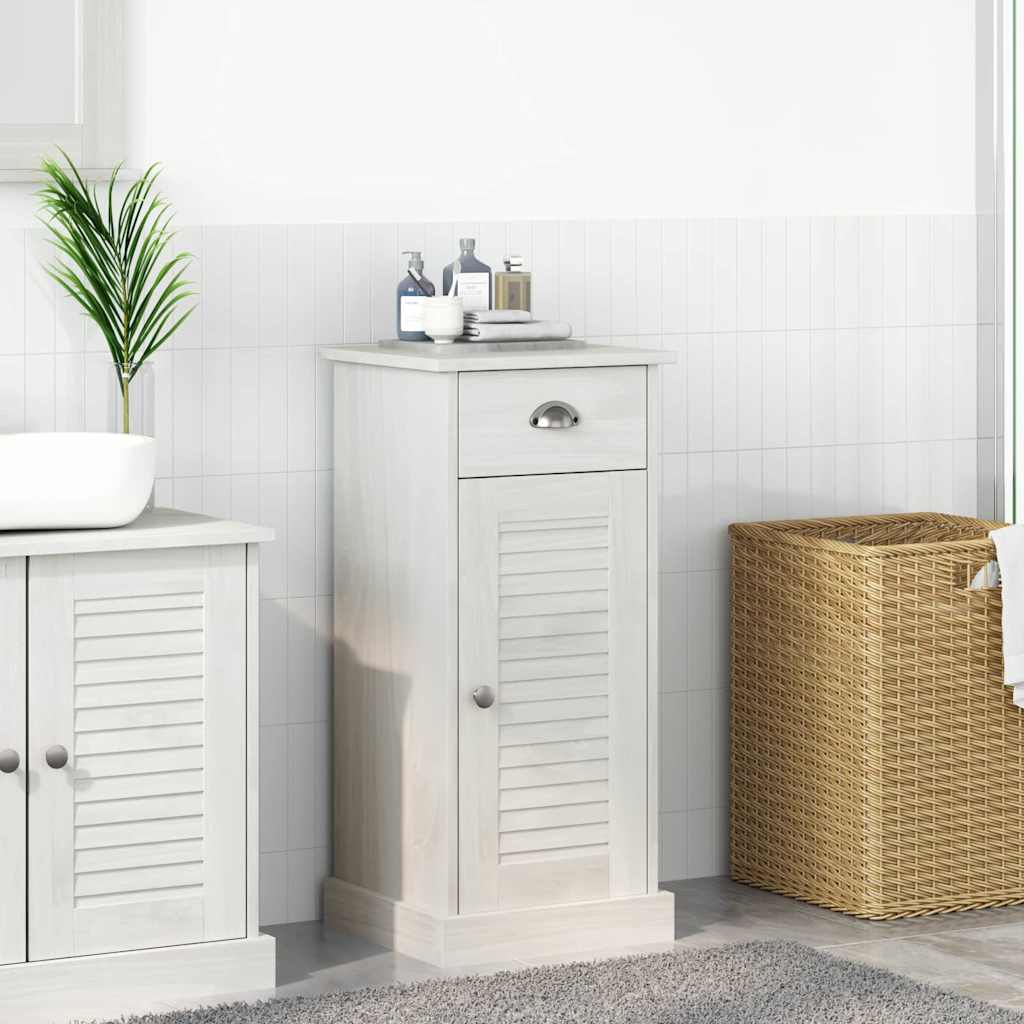 vidaXL Badkamerkast VIGO Bruin en Honingbruin 37,5 x 34 x 80 cm