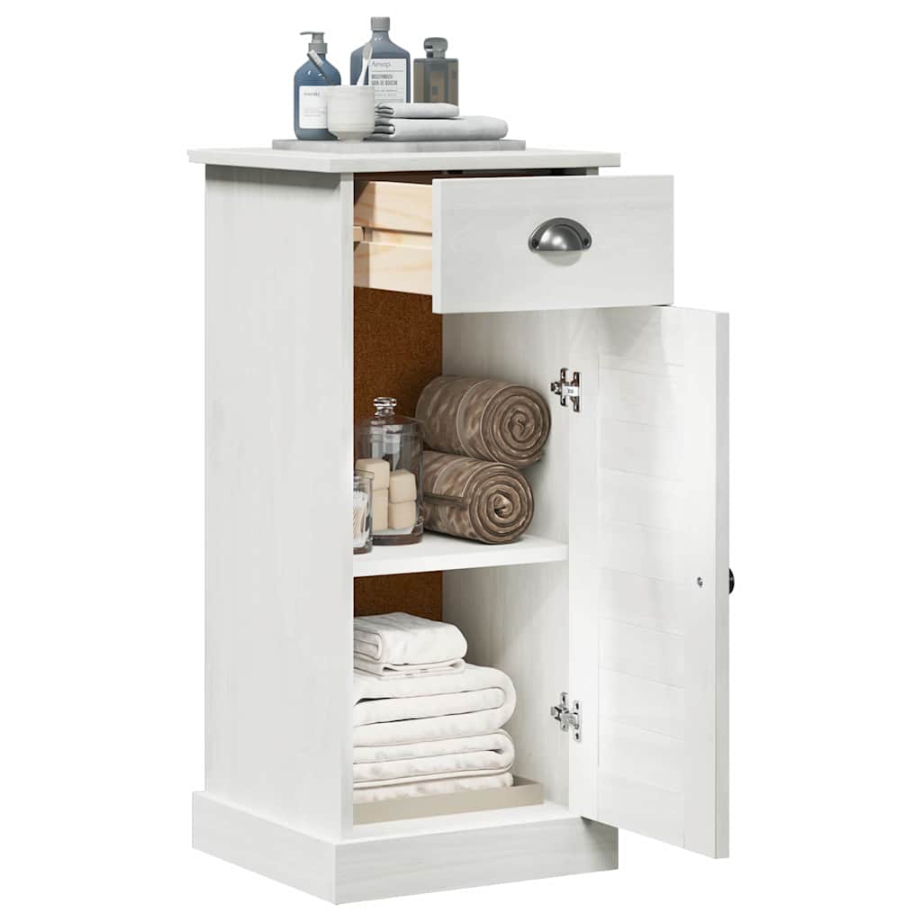 vidaXL Badkamerkast VIGO Bruin en Honingbruin 37,5 x 34 x 80 cm