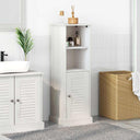vidaXL Badkamerkast VIGO Bruin en Honingbruin 37 x 34 x 110 cm