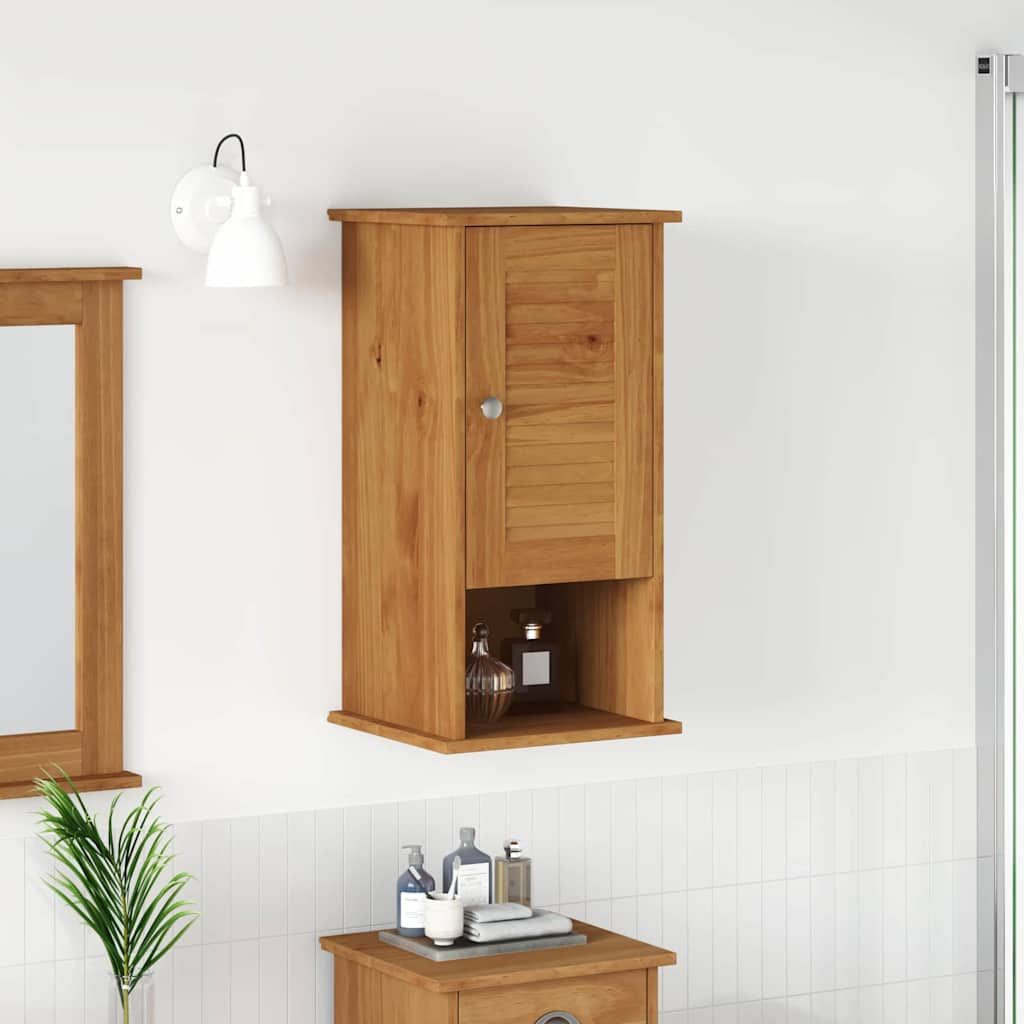 vidaXL Badkamerkast VIGO Bruin en Honingbruin 37 x 34 x 71,5 cm