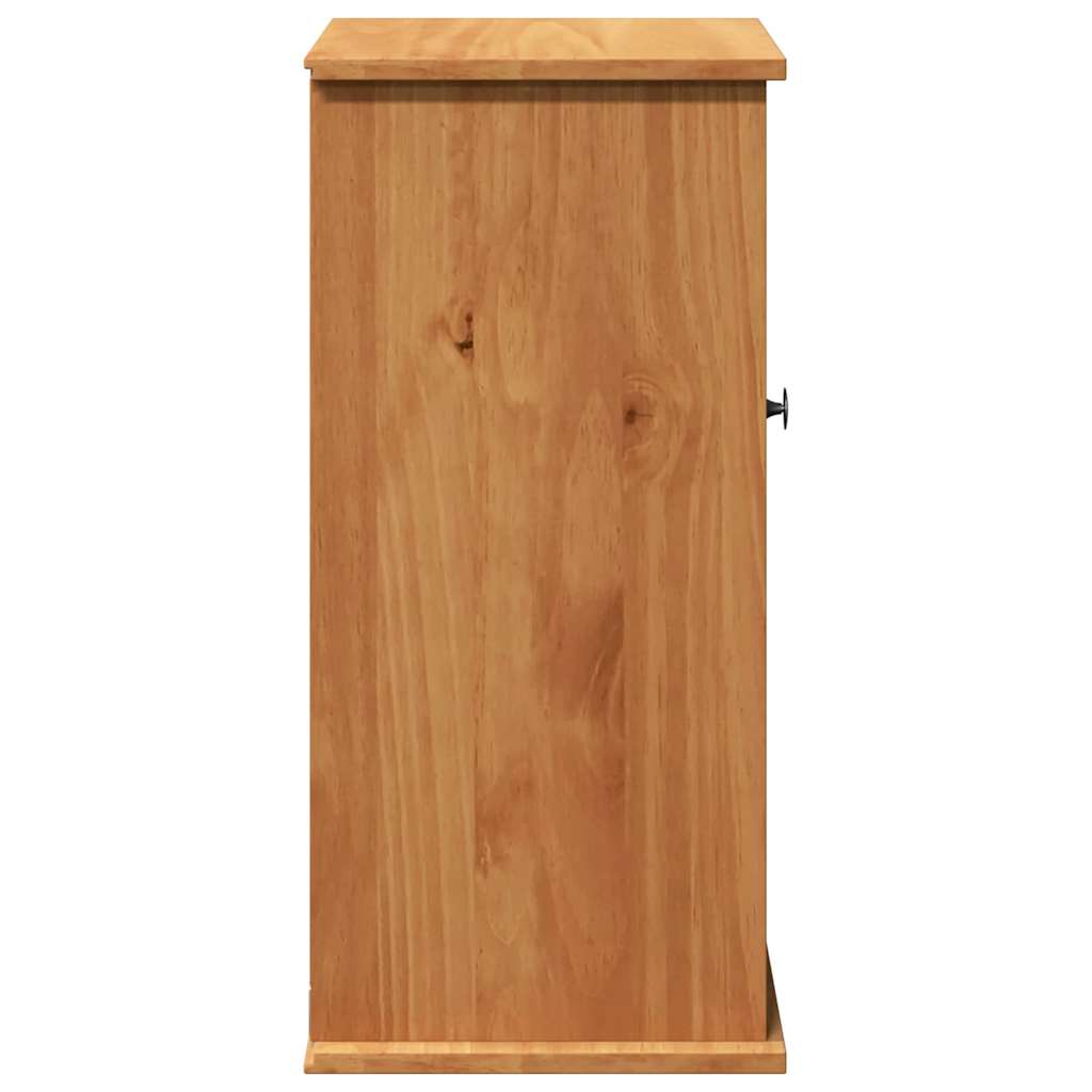 vidaXL Badkamerkast VIGO Bruin en Honingbruin 37 x 34 x 71,5 cm