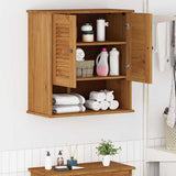 vidaXL Badkamerkast VIGO Bruin en Honingbruin 67,5 x 34 x 71,5 cm
