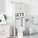 vidaXL Toiletkast met plank VIGO Bruin en Honingbruin 60 x 27 x 161 cm