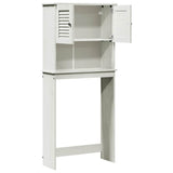 vidaXL Washing Machine Cabinet VIGO Brown and Honey Brown 72.5 x 27 x 161 cm