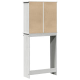 vidaXL Washing Machine Cabinet VIGO Brown and Honey Brown 72.5 x 27 x 161 cm