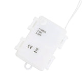 vidaXL Kerstverlichting silhouet van de kerstman2 st 35 LEDs warm wit
