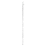 vidaXL Kerstverlichting silhouet van de kerstman2 st 35 LEDs warm wit