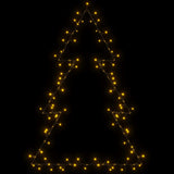 vidaXL Kerstverlichting kerstboom 3 st met grondpinnen 50 LED's 30 cm
