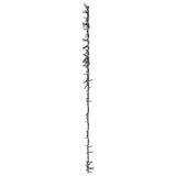 vidaXL Kerstverlichting vallende ster silhouet 115 LEDs warm wit