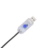 vidaXL Kerstverlichting vallende ster silhouet 115 LEDs warm wit