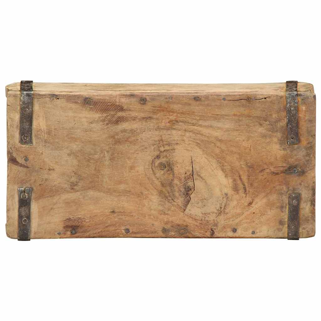 vidaXL Dienblad Bruin 30 x 15 x 9 cm Massief Gerecycleerd Hout