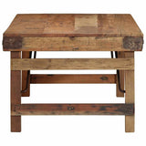 vidaXL Coffee table Brown 110 x 55 x 40 cm Solid Reclaimed Wood
