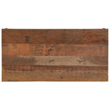 vidaXL Coffee table Brown 110 x 55 x 40 cm Solid Reclaimed Wood