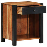 vidaXL Nachtkastje Bruin 40 x 35 x 50 cm Massief Acacia Hout