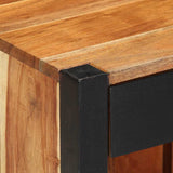 vidaXL Nachtkastje Bruin 40 x 35 x 50 cm Massief Acacia Hout