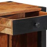 vidaXL Nachtkastje Bruin 40 x 35 x 50 cm Massief Acacia Hout