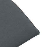 vidaXL Ligstoel inklapbaar 175x54x8,5 cm Oxford stof antracietkleurig