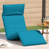 vidaXL Ligstoel inklapbaar 175x54x8,5 cm Oxford stof antracietkleurig