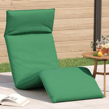 vidaXL Ligstoel inklapbaar 175x54x8,5 cm Oxford stof antracietkleurig