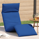 vidaXL Ligstoel inklapbaar 175x54x8,5 cm Oxford stof antracietkleurig