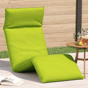 vidaXL Ligstoel inklapbaar 175x54x8,5 cm Oxford stof antracietkleurig