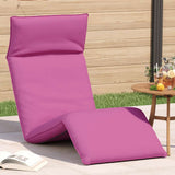 vidaXL Ligstoel inklapbaar 175x54x8,5 cm Oxford stof antracietkleurig