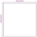 vidaXL Vloerkleed shaggy anti-slip 80x150 cm donkergrijs
