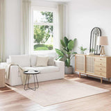 vidaXL Vloerkleed shaggy anti-slip 80x150 cm donkergrijs