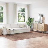vidaXL Vloerkleed shaggy anti-slip 80x150 cm donkergrijs