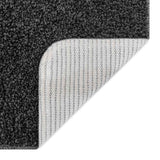 vidaXL Antislip Badmat Donkergrijs 50 x 80 cm PP