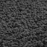 vidaXL Antislip Badmat Donkergrijs 50 x 80 cm PP