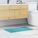 vidaXL Antislip Badmat Donkergrijs 50 x 80 cm PP
