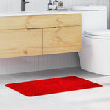 vidaXL Antislip Badmat Donkergrijs 50 x 80 cm PP