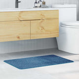 vidaXL Antislip Badmat Donkergrijs 50 x 80 cm PP