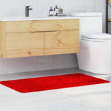 vidaXL Antislip Badmat Donkergrijs 50 x 80 cm PP