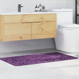 vidaXL Antislip Badmat Donkergrijs 50 x 80 cm PP
