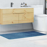 vidaXL Antislip Badmat Donkergrijs 50 x 80 cm PP