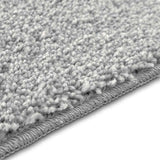 vidaXL Anti-slip Bath Mat Set 2 pcs Dark Grey 50 x 50 cm PP