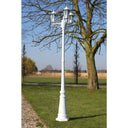 Garden lantern Kingston 3-arm 215 cm white