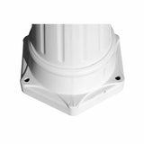 Garden lantern Kingston 3-arm 215 cm white