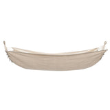 vidaXL Hangmat 260x150 cm crèmekleurig