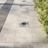 vidaXL Outdoor Ground Light Round 10.5x10.5 cm Die-cast Aluminium Black