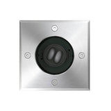 vidaXL Outdoor Ground Light Round 10.5x10.5 cm Die-cast Aluminium Black