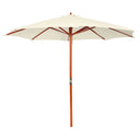 vidaXL Parasol 258 cm groen