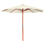 vidaXL Parasol 258 cm groen