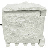 vidaXL Garden Power Socket 4-Way Waterproof Resin White