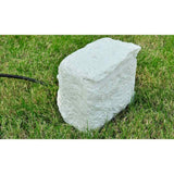 vidaXL Garden Power Socket 4-Way Waterproof Resin White
