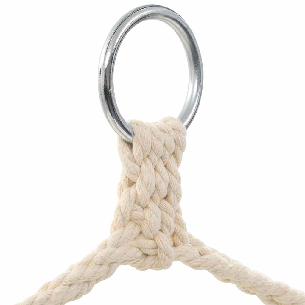 Cream white hanging chair (large)