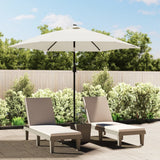 Parasol met stalen paal 3 m groen