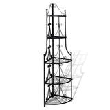 Angular Plant Rack Romy (black)